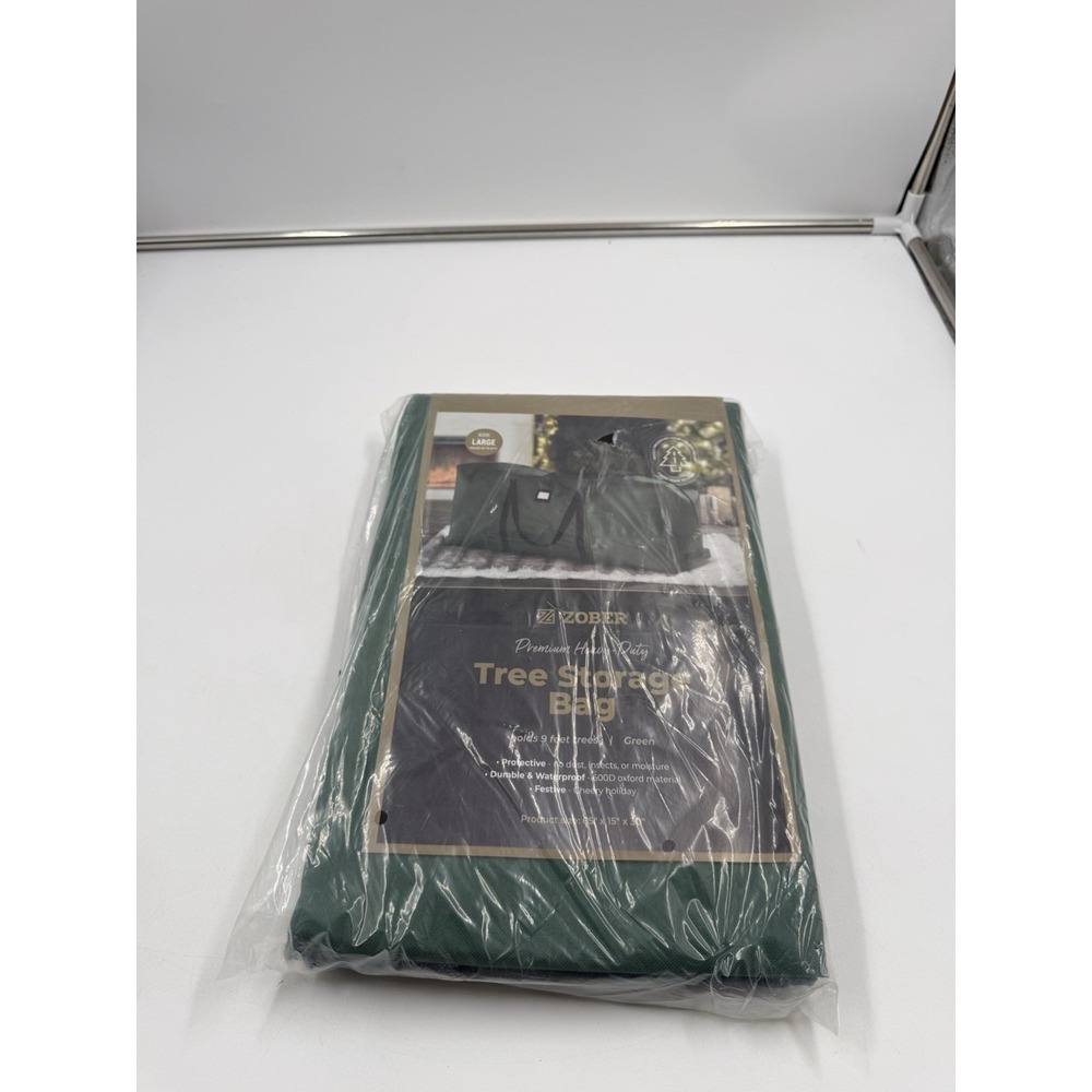 ZOBER 600D Oxford Fabric Large Christmas Tree‎ Storage Bag - Fits 9 Ft